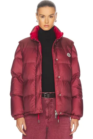 Moncler Verone 1 Reversible Jacket in - Burgundy. Size 1/S (also in ).