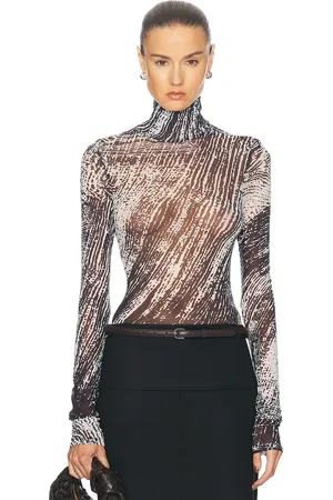 Proenza Schouler Rio Top in - Grey. Size 0 (also in 2, 4, 6).