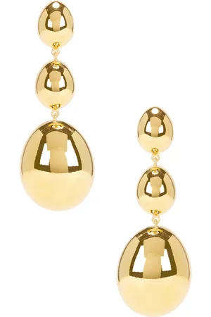 Isabel Marant Drop Earrings in - Metallic Gold. Size all.