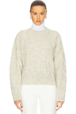 Skall Studio Ellen Crewneck Sweater in - Beige. Size M/L (also in ).