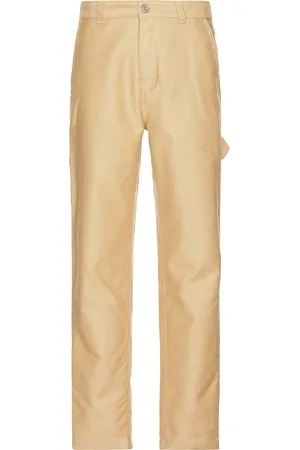 Ami Worker Trousers in - Nude. Size L (also in M, S).