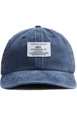 Alpha Industries Battlewash Cap in - Blue. Size all.