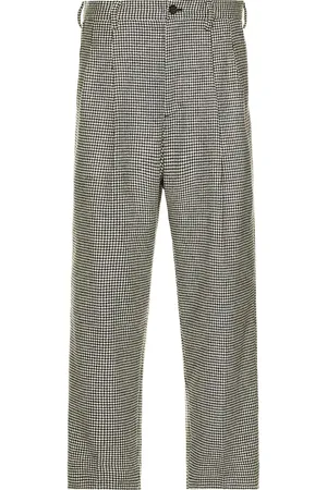 Takahiromiyashita The Soloist Two Tuck Front Pant in - Grey. Size 46 (also in ).