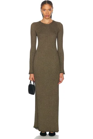 Proenza Schouler Joni Dress in - Olive. Size S (also in ).