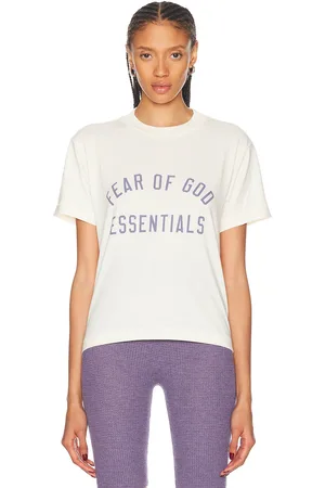 FEAR OF GOD Crewneck T-Shirt in - White. Size L (also in M, S, XS).