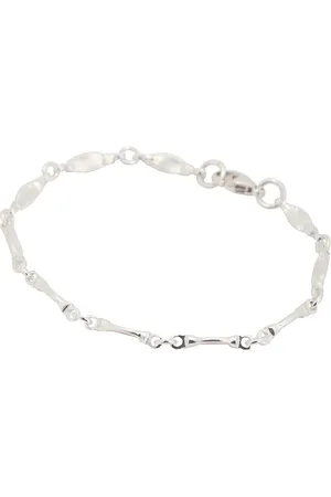 Maple Sunburst Bracelet in - Metallic Silver. Size 17cm (also in ).
