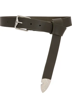 Burberry B Buckle Shield Belt in - Brown. Size 70 (also in 80, 90).