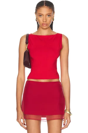 MIMCHIK Boat Neck Tank Top in - . Size 0 (also in 2).