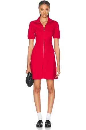 Moncler Shirt Dress in - Red. Size XS (also in ).