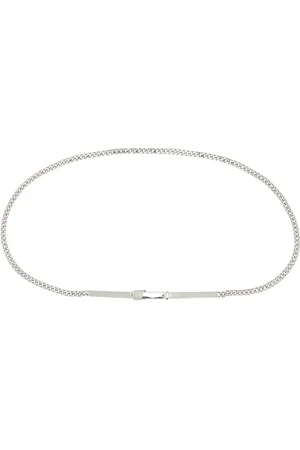 Totême Chain Belt in - Metallic . Size M/L (also in ).