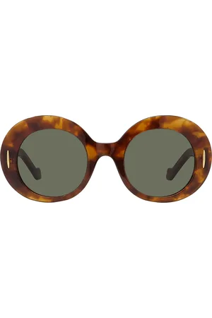 Loewe Round Sunglasses in - Brown. Size all.