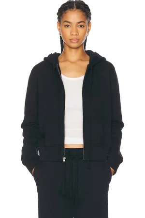 NILI LOTAN Callie Zip Up Hoodie in - Navy. Size M (also in S).