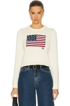 Ralph Lauren Flag Long Sleeve Pullover Sweater in - . Size S (also in ).
