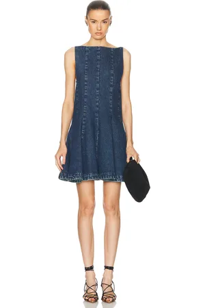 Khaite Mags Dress in - Blue. Size 6 (also in ).