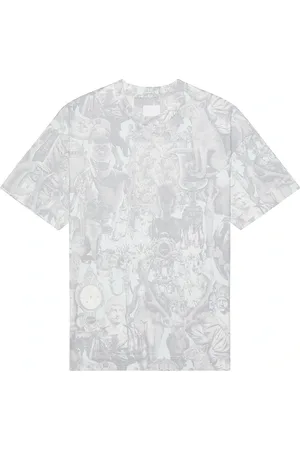 Givenchy Regular Fit Tee in - Light Grey. Size L (also in S, XL/1X).