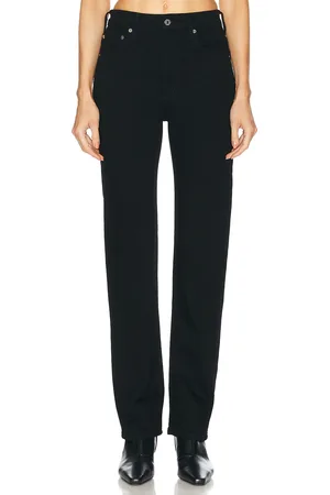 Citizens of Humanity Zurie Straight Leg in - Black. Size 23 (also in 24, 25, 33).