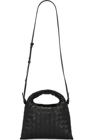 Bottega Veneta Mini Hop Hobo Bag in - Black. Size all.