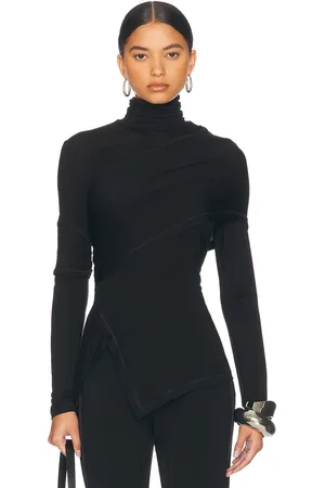 Helmut Lang High Neck Long Sleeve Top in - . Size XS (also in ).