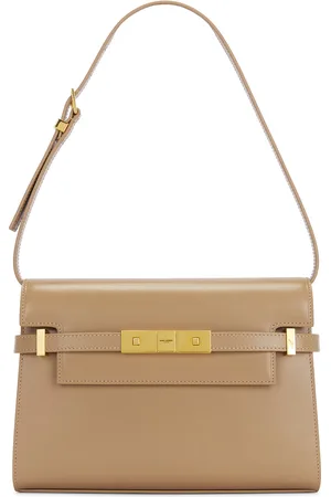Saint Laurent Small Manhattan Shoulder Bag in - Brown. Size all.