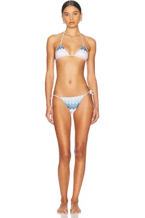 Missoni Bikini Set in - White,Blue. Size 36 (also in ).