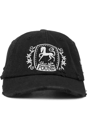Found Logo Crest Cap in - Black. Size all.