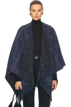 Burberry Charlotte Cape in - Navy. Size all.