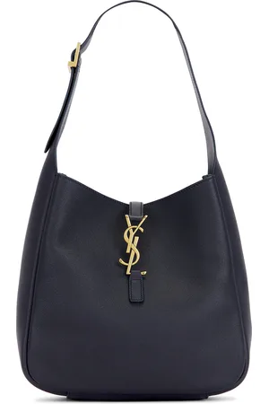 Saint Laurent Small Le 5 A 7 Shoulder Bag in - Navy. Size all.