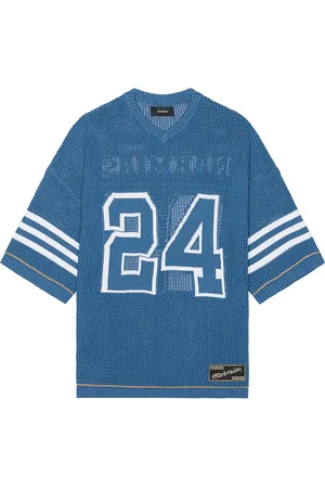 Nahmias Knit 24 Football Shirt in - Blue. Size XL/1X (also in ).