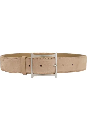 Helsa Logo Belt in - Taupe. Size XL (also in XS).