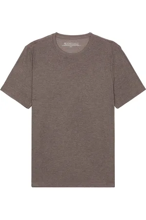Beyond Yoga Always Beyond Crew Tee 2.0 in - Grey. Size M (also in S, XL/1X).