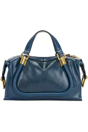 Chloé Paraty 24 Bag in - Blue. Size all.