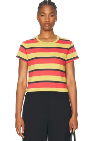 BODE Rec Stripe Tee in - Yellow,Red. Size XS (also in ).