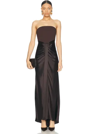 Staud Wayfaring Dress in - Brown. Size 0 (also in 10, 2, 8).