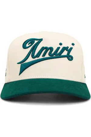 AMIRI Two Tone Canvas Hat in - Green. Size all.