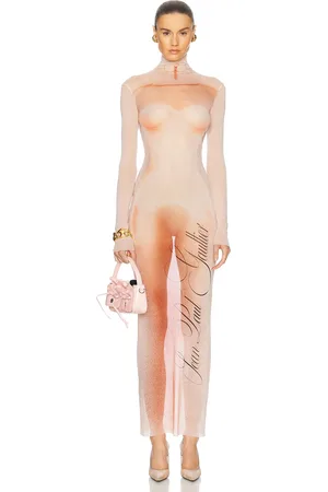 Jean Paul Gaultier Le Classique Long Dress in - Pink. Size M (also in XXS, XS, S, XL).