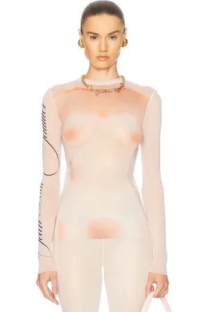 Jean Paul Gaultier Le Classique Top in - Pink. Size L (also in M, S, XS).