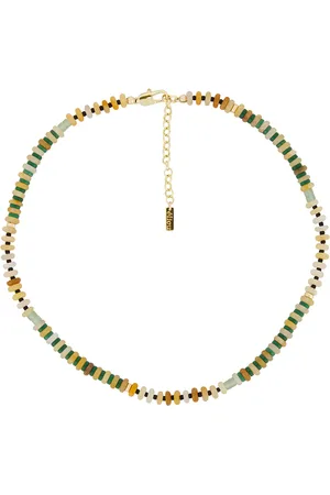 Eliou Kai Necklace in - Green,Nude. Size all.