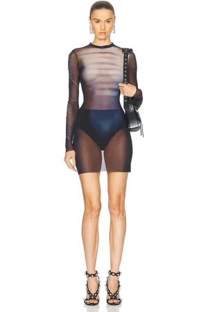 Jean Paul Gaultier Le Mâle Short Dress in Navy Light Blue & White - Navy. Size L (also in XXS, XS, S, M).