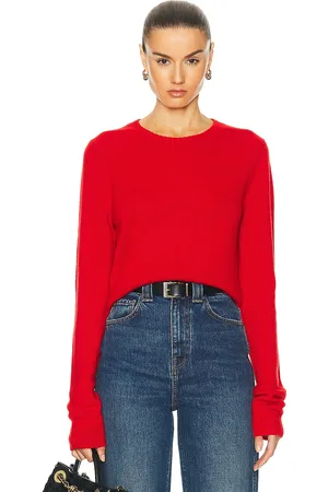 Khaite Diletta Sweater in - Red. Size L (also in XS).