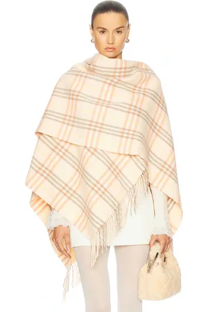 Burberry Charlotte Cape in - Tan. Size all.