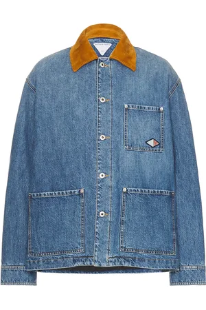 Bottega Veneta Denim Blouson in - Blue. Size 50 (also in ).