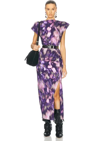 Isabel Marant Nadela Dress in - Purple. Size 34 (also in 38, 36, 42).