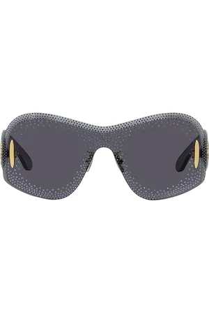 Loewe Anagram Sunglasses in - Charcoal. Size all.