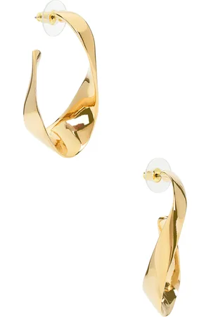 Isabel Marant Hoop Earrings in - Metallic Gold. Size all.