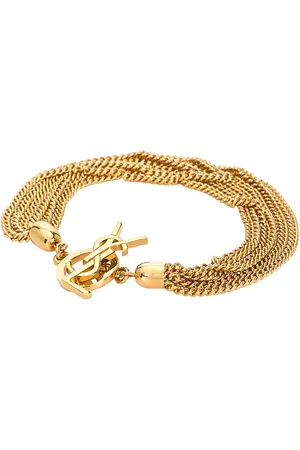 Saint Laurent Bracelet in - Metallic Gold. Size L (also in M, S).