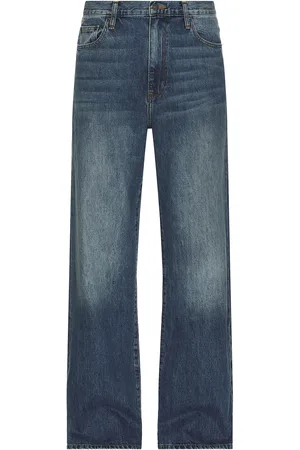 Simkhai Poe Wide Leg Jeans in - Blue. Size 30 (also in 31, 34, 36).
