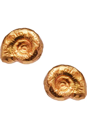 Simuero Ovi Earrings in - Metallic Gold. Size all.
