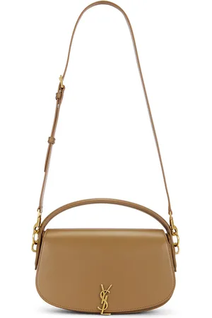 Saint Laurent Voltaire Shoulder Bag in - Tan. Size all.
