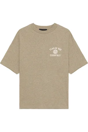 FEAR OF GOD Jersey Crewneck Tee in - Taupe. Size L (also in XL).