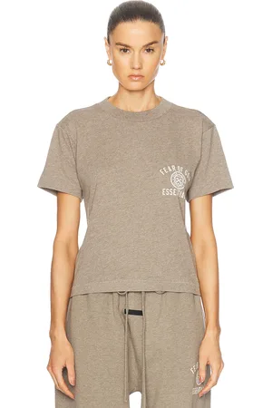 FEAR OF GOD Crewneck T-Shirt in - Grey. Size L (also in M, S, XL, XS).